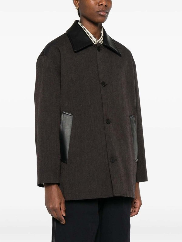 STUDIO NICHOLSON buy online Leather Outerwear
