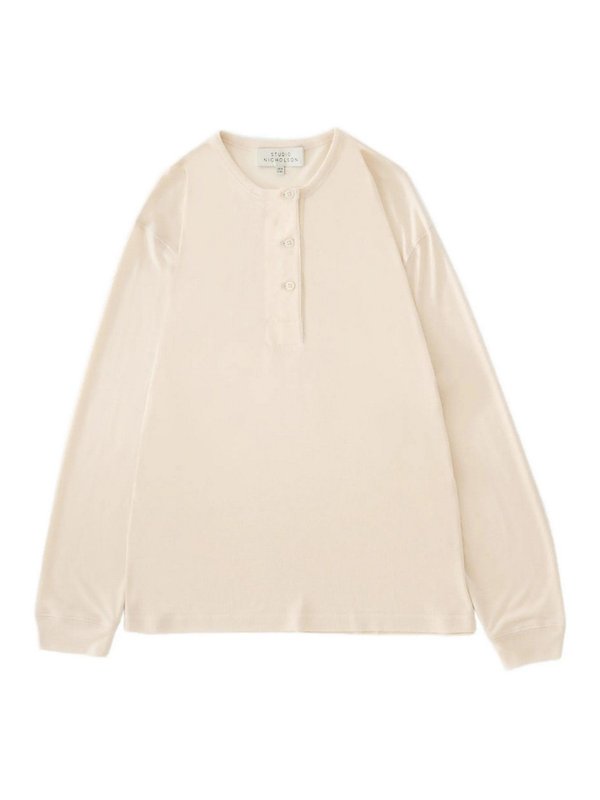 STUDIO NICHOLSON: Sweatshirts und Pullover - Sweatshirt - Nude
