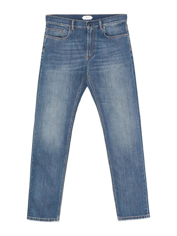 VERSACE: straight leg jeans - Jeans