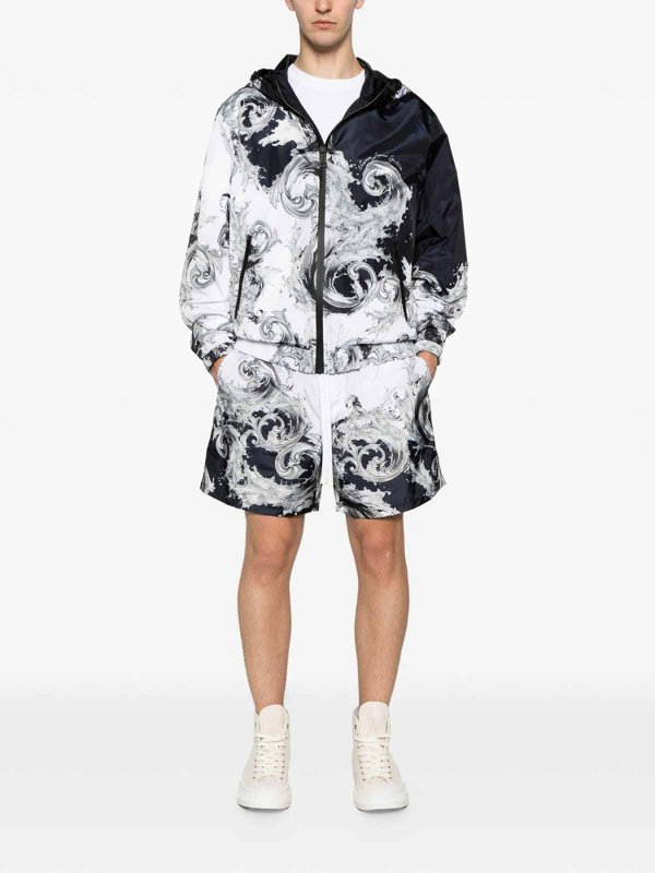 Versace Jeans Couture: ニーレングスコート online - 膝丈コート - 白