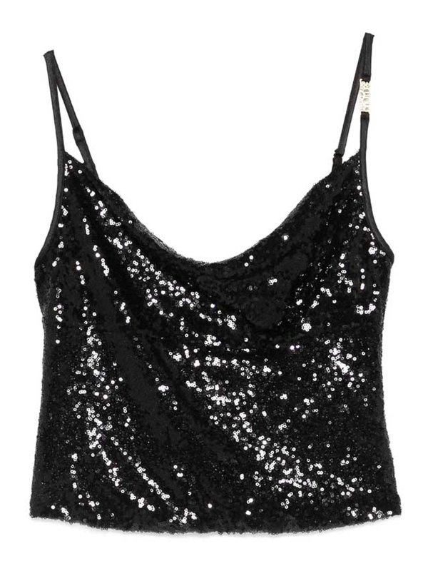 Versace Jeans Couture: トップス＆タンクトップ - トップ/タンクトップ - 黒