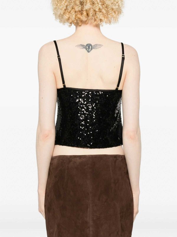 Versace Jeans Couture buy online トップ/タンクトップ - 黒