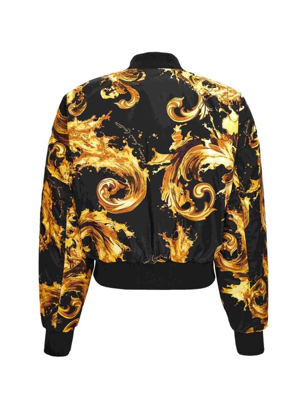 Versace Jeans Couture: ニーレングスコート online - 膝丈コート - 黒