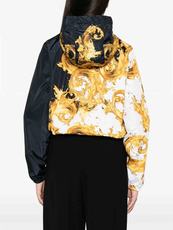 Versace Jeans Couture: ニーレングスコート online - 膝丈コート - 黒