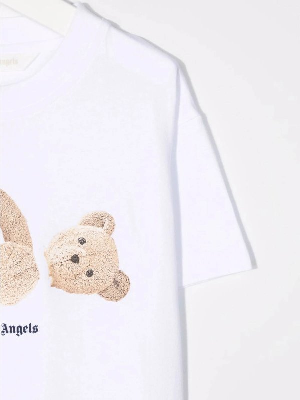 The Best Shops Palm Angels: T-shirts - T-Shirt - Weiß