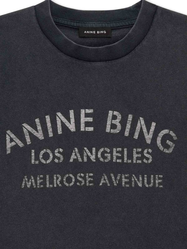 ANINE BING: T-shirts online - T-Shirt - Schwarz