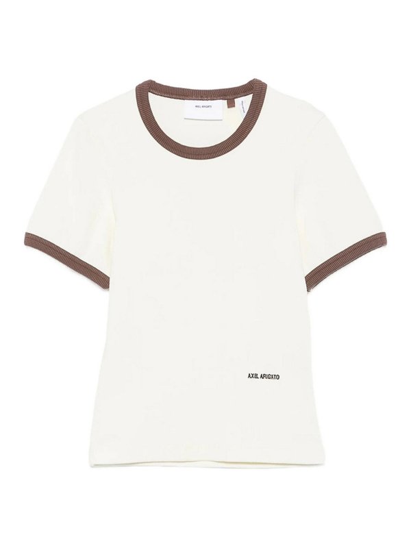AXEL ARIGATO: T-shirts - T-Shirt - Creme