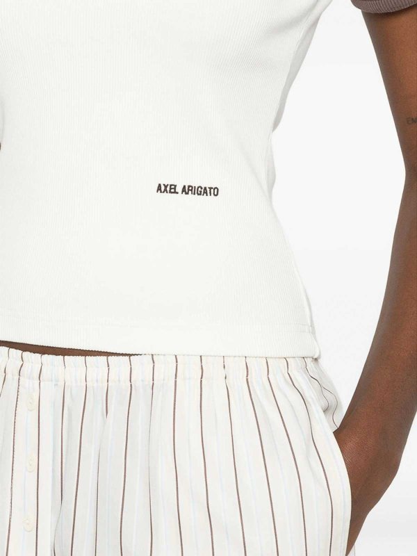 The Best Shops AXEL ARIGATO: T-shirts - T-Shirt - Creme