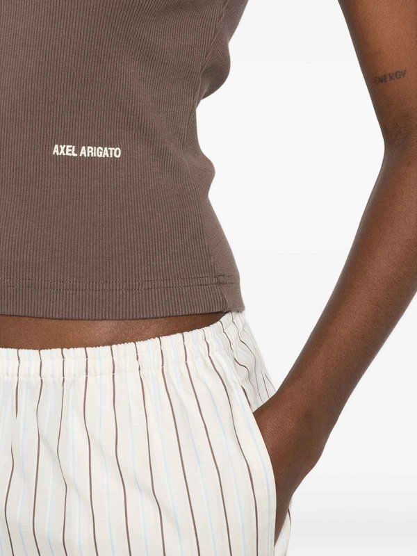 The Best Shops AXEL ARIGATO: T-shirts - T-Shirt - Braun