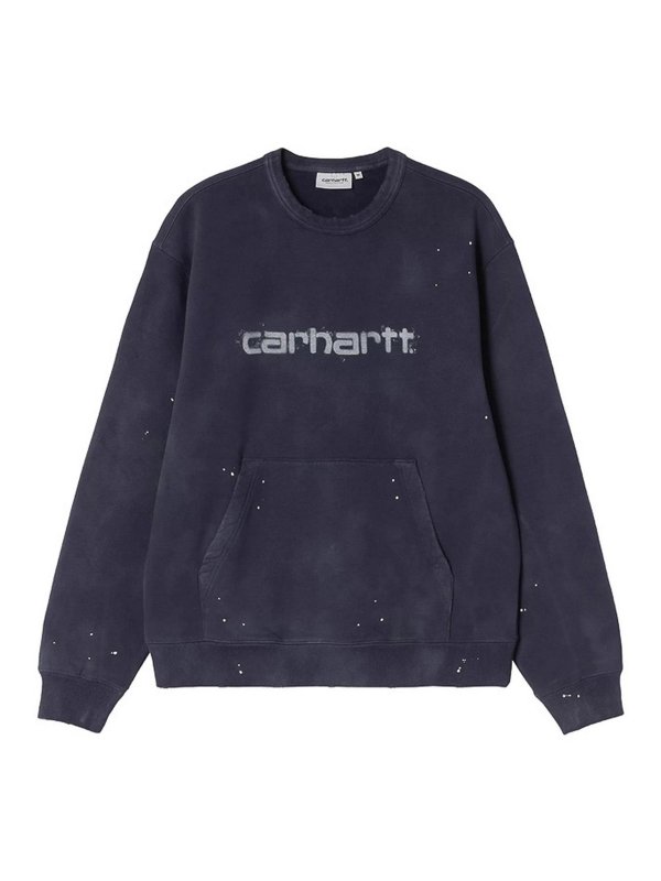 CARHARTT: スウェット＆セーター - スウェットシャツ/セーター - ブルー