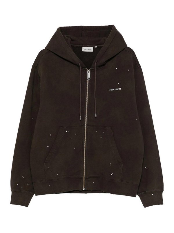 CARHARTT: スウェット＆セーター - スウェットシャツ/セーター - ブラウン