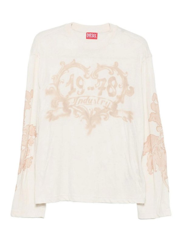 DIESEL: T-shirts - T-Shirt - Weiß
