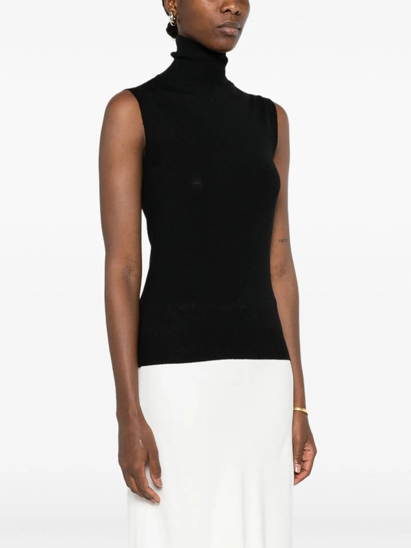 クルーネック - 黒 shop online: SPORTMAX
