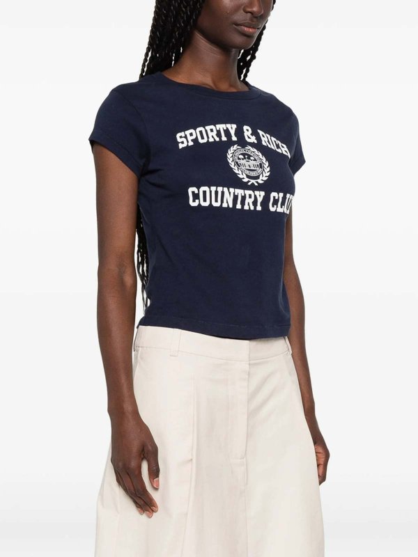 SPORTY & RICH: T-shirts online - T-Shirt - Blau