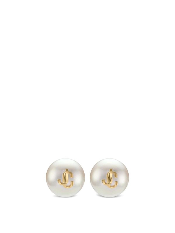 JIMMY CHOO: Pendientes - Pendientes - Blanco