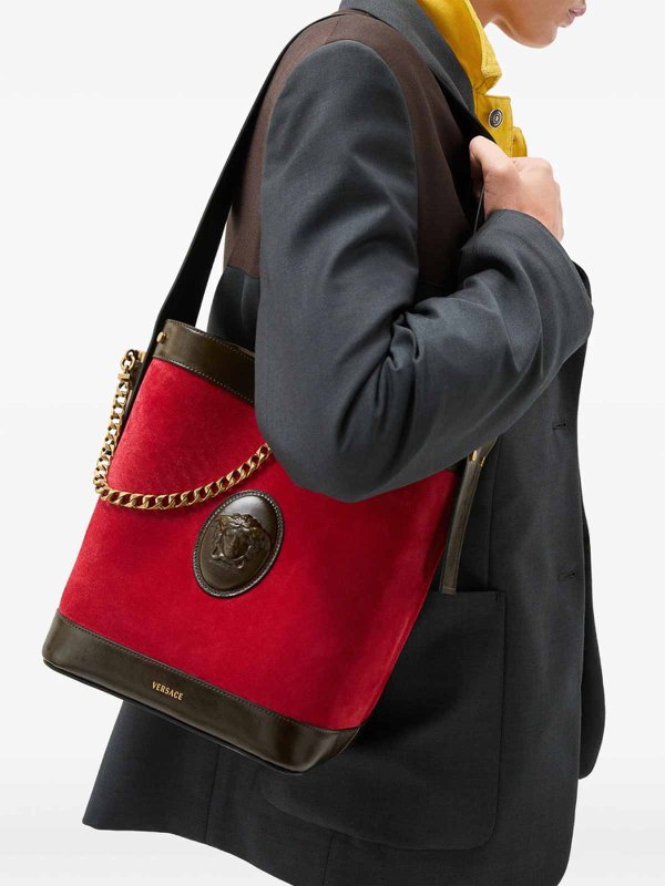 VERSACE: Bucket-bags online - Bucket-Bag - Rosa