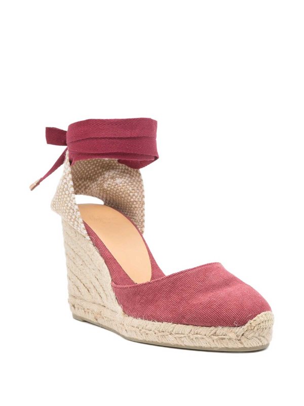 Espadrilles - Rouge shop online: CASTANER