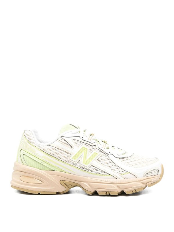 NEW BALANCE: Chaussures de sport - Baskets - Crème