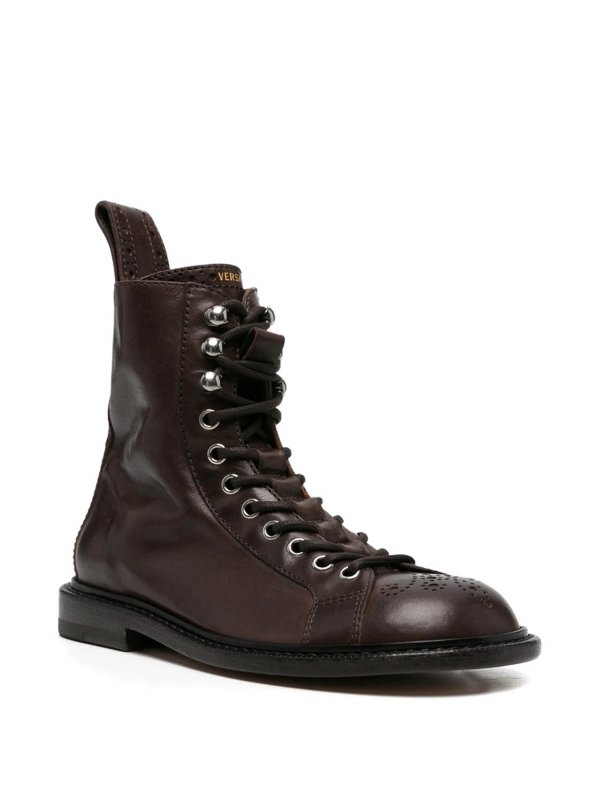 VERSACE: Stiefeletten online - Stiefeletten - Braun