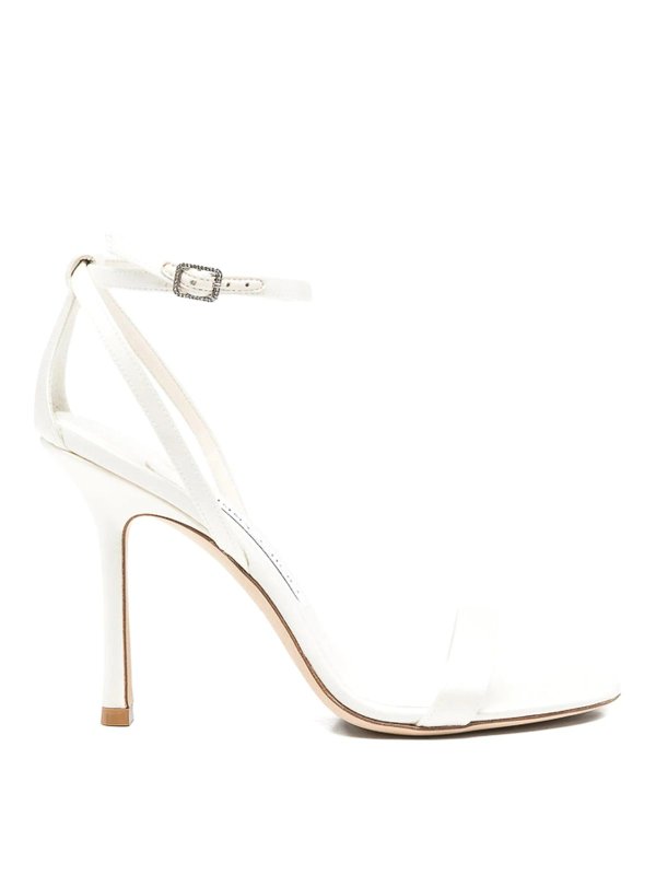 JIMMY CHOO: サンダル - サンダル - 白