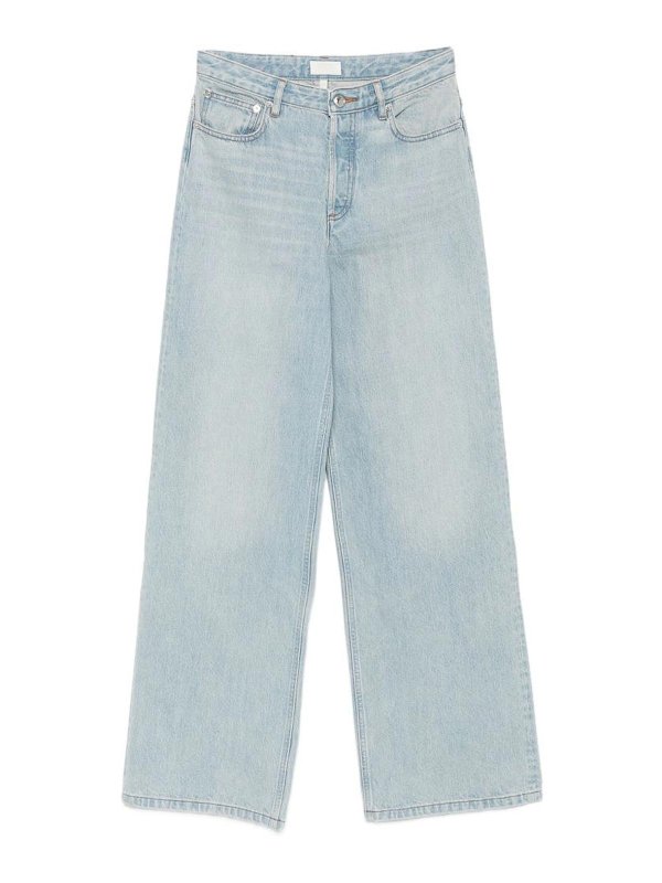 A.P.C.: straight leg jeans - Denim Jeans