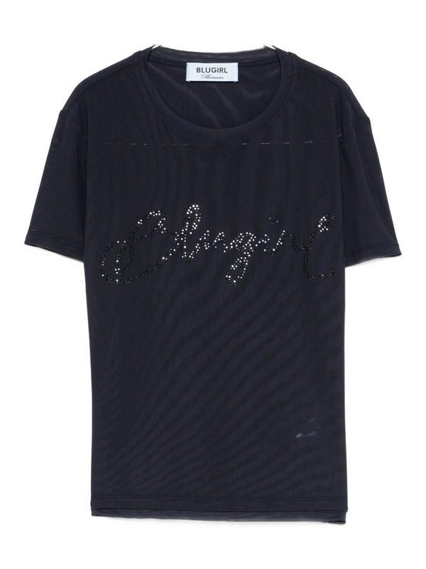 BLUGIRL: Camisetas - Camiseta - Negro