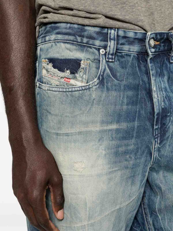 Vaqueros Rectos - Azul shop online: DIESEL