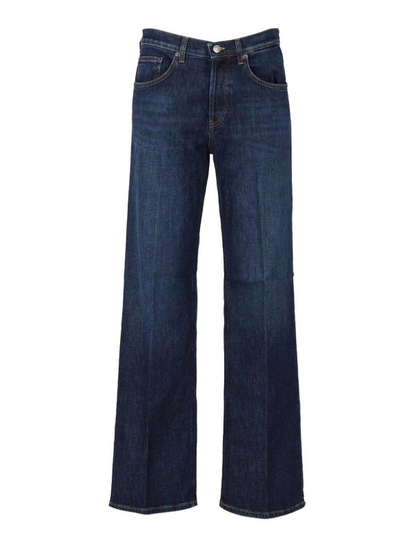 DONDUP: straight leg jeans - Denim Jeans