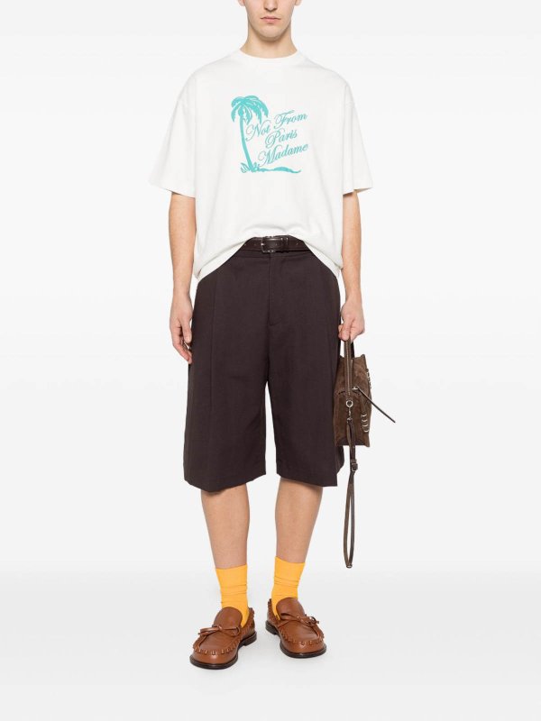 DRÔLE DE MONSIEUR: クルーネック online - クルーネック - ベージュ