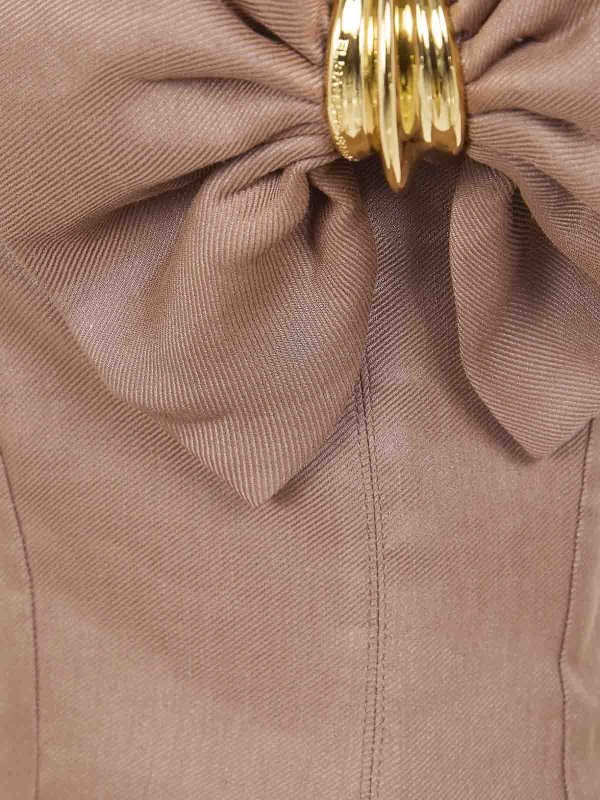 ELISABETTA FRANCHI: ショートドレス online - ショートドレス - ブラウン
