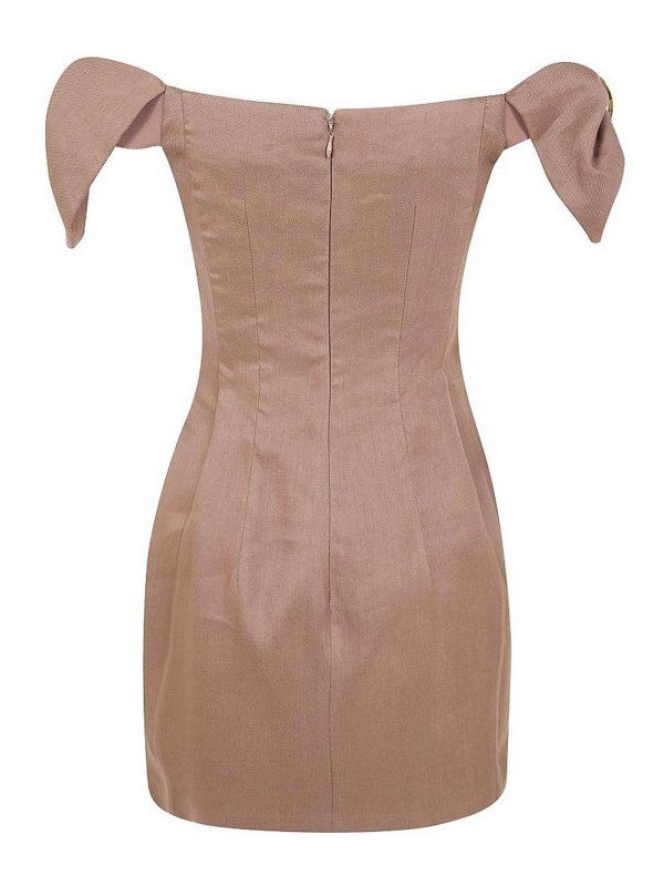 The Best Shops ELISABETTA FRANCHI: ショートドレス - ショートドレス - ブラウン
