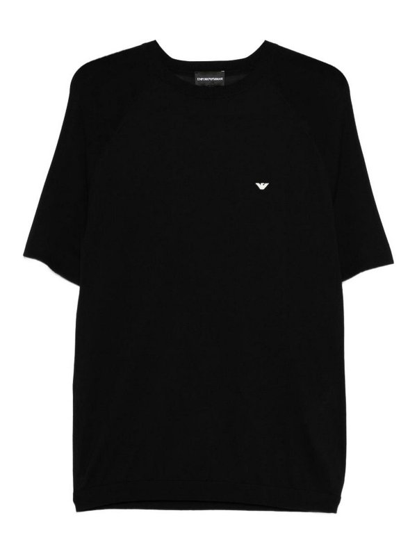 EMPORIO ARMANI: クルーネック - クルーネック - 黒