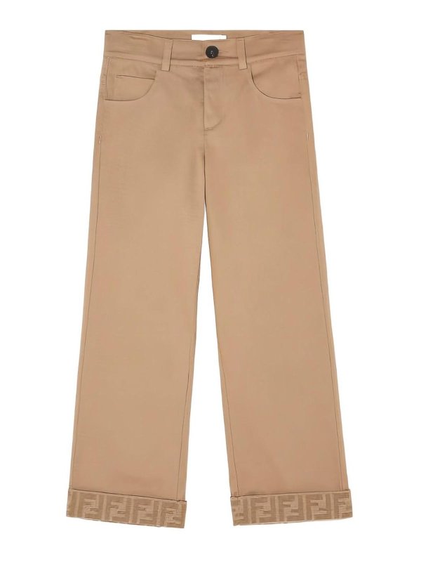 Fendi Jr: pantaloni casual - Pantaloni