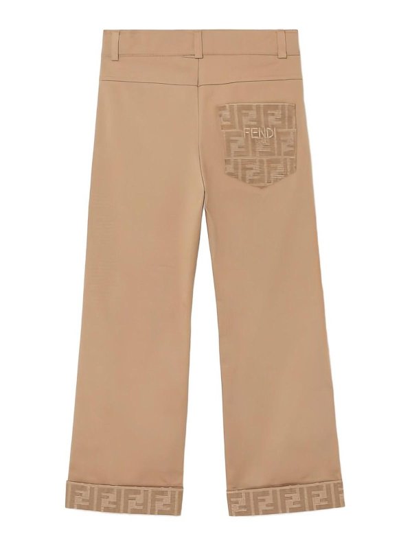 Fendi Jr: pantaloni casual online - Pantaloni