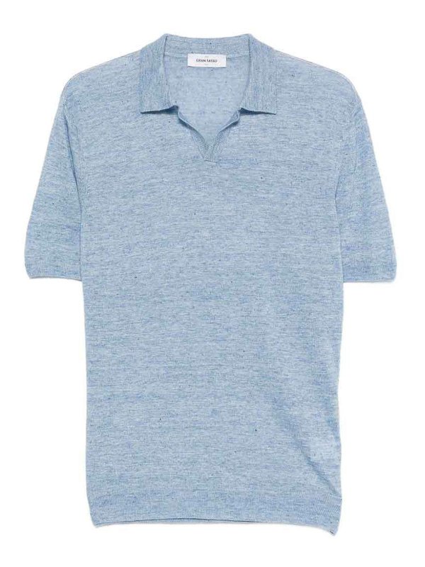 GRAN SASSO: Pull col rond - Pull Col Rond - Bleu