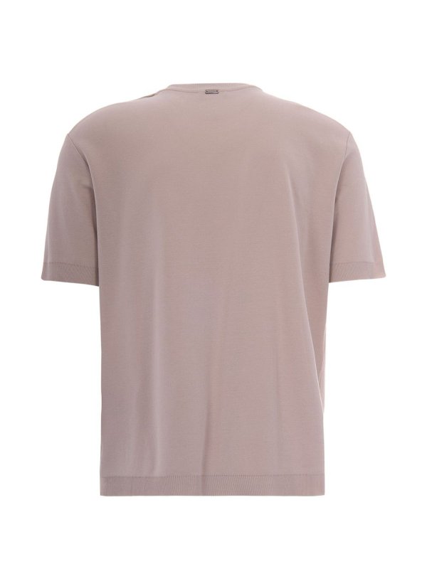HERNO: Tシャツ online - Tシャツ - グレー