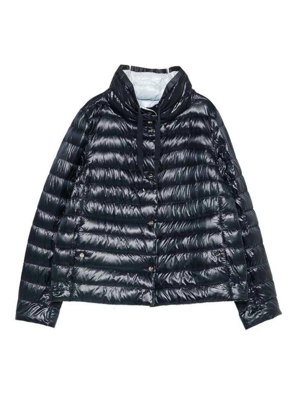 HERNO: Vestes-rembourrees - Blouson Rembourré - Bleu