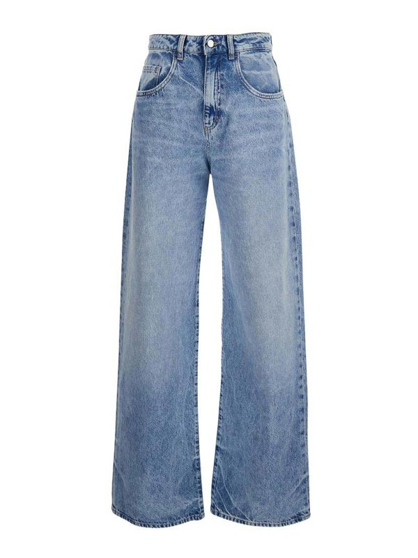 ICON DENIM: Jeans Rectos - Vaqueros Rectos - Azul
