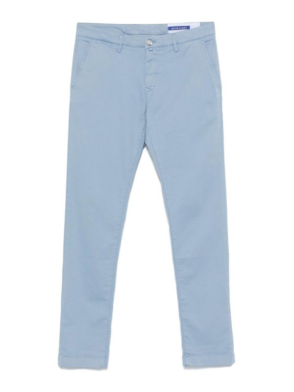 JACOB COHEN: straight leg jeans - Denim Jeans