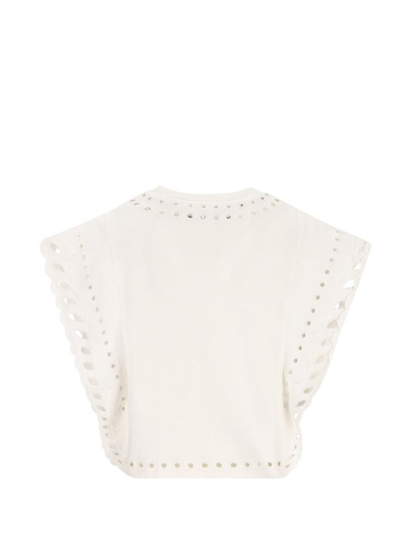 Isabel Marant Etoile: Tops y camisetas sin mangas online - Top - Beis