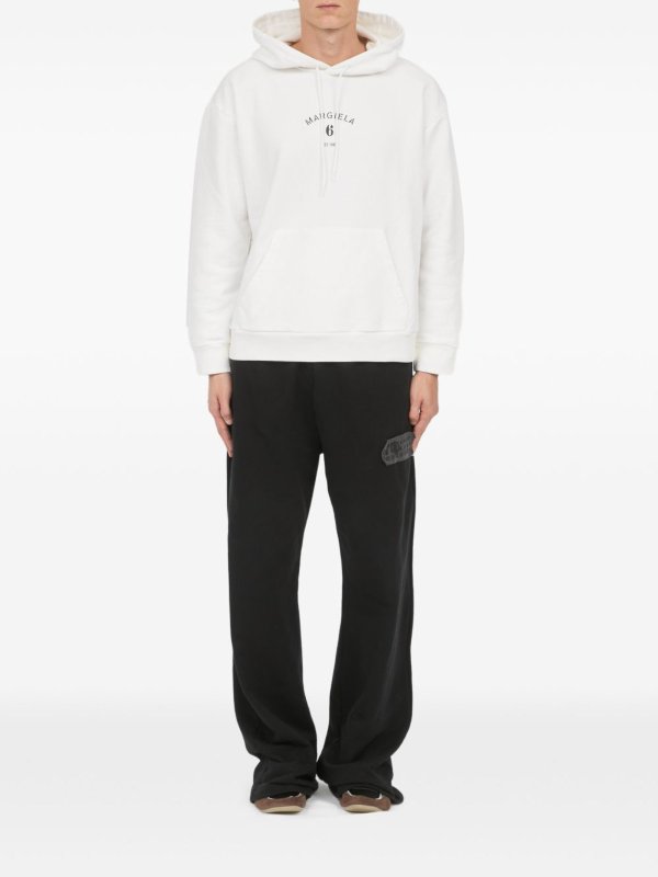 The Best Shops MM6 MAISON MARGIELA: クルーネック - 白
