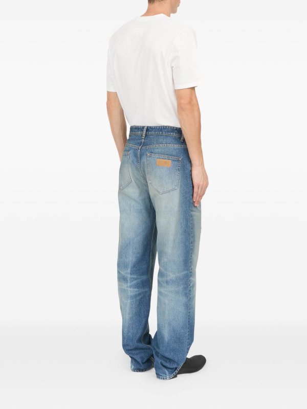 The Best Shops MM6 MAISON MARGIELA: ストレートジーンズ - ブルー