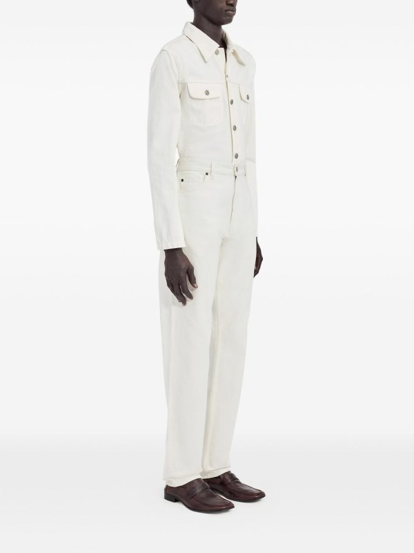 MM6 MAISON MARGIELA buy online ストレートジーンズ - 白