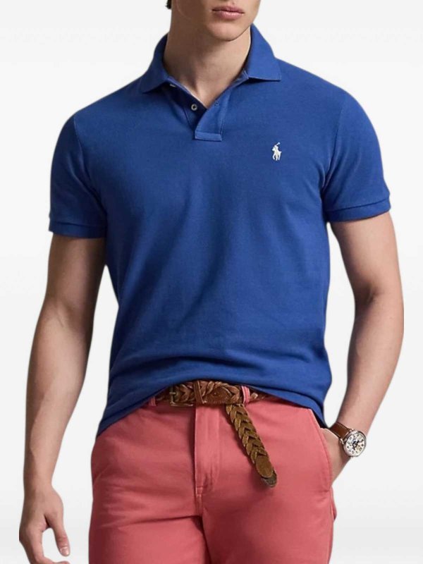 POLO RALPH LAUREN: ポロシャツ online - ポロシャツ - ライトブルー