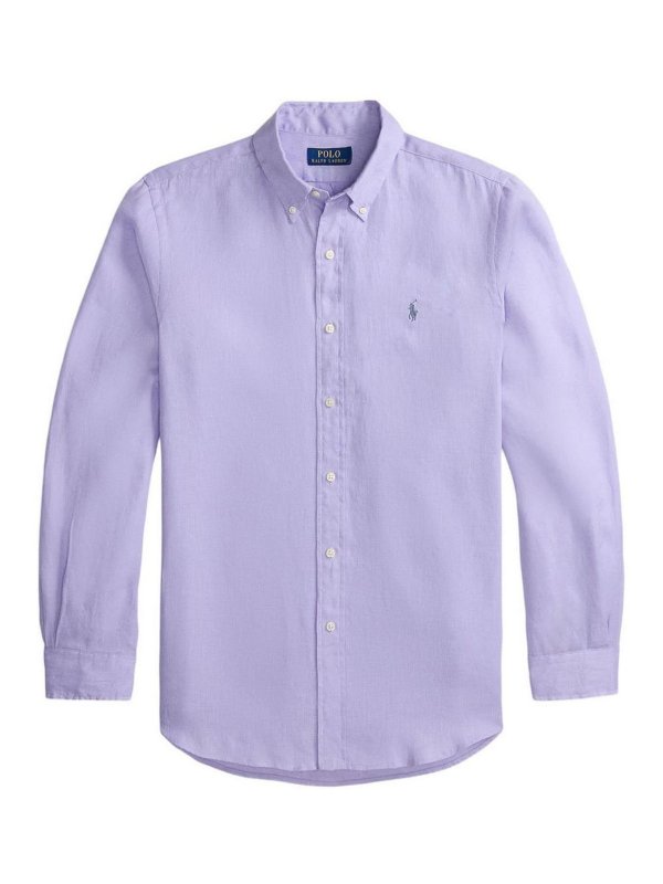 POLO RALPH LAUREN: シャツ - シャツ - ライトパープル