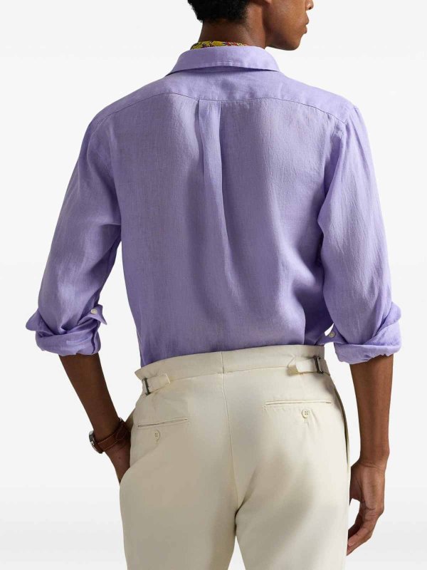 The Best Shops POLO RALPH LAUREN: シャツ - シャツ - ライトパープル
