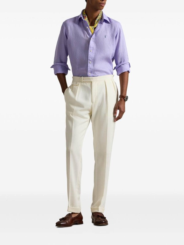 シャツ - ライトパープル shop online: POLO RALPH LAUREN