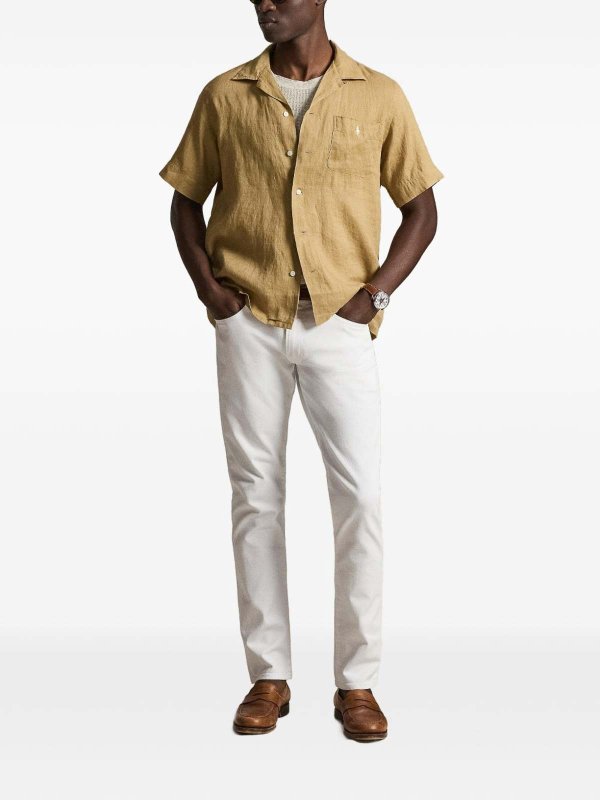 POLO RALPH LAUREN: シャツ online - シャツ - ブラウン