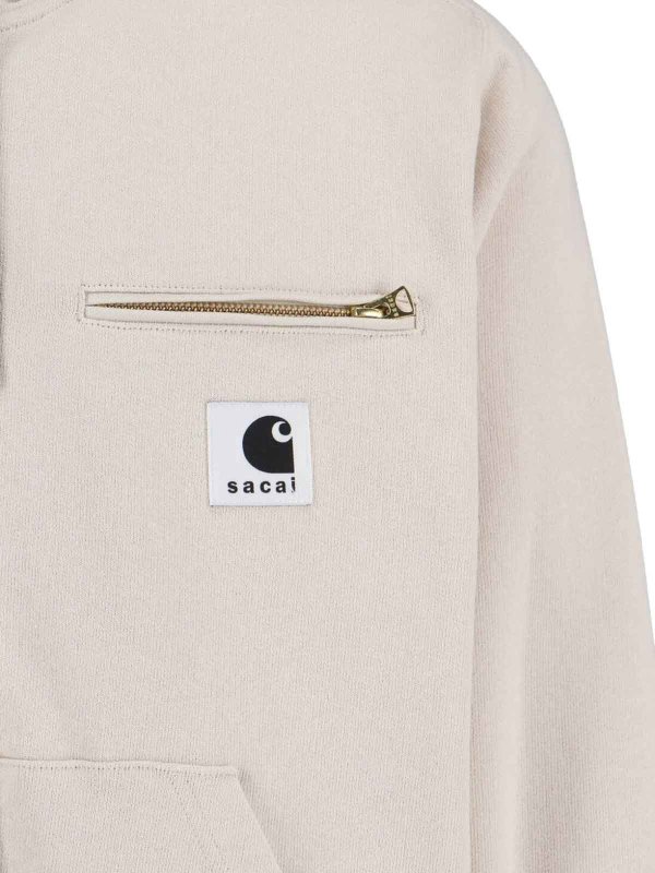 カジュアルジャケット - 白 shop online: Sacai