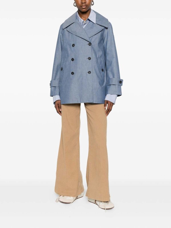 Save The Duck: Trenchs online - Trench-Coat - Bleu Clair